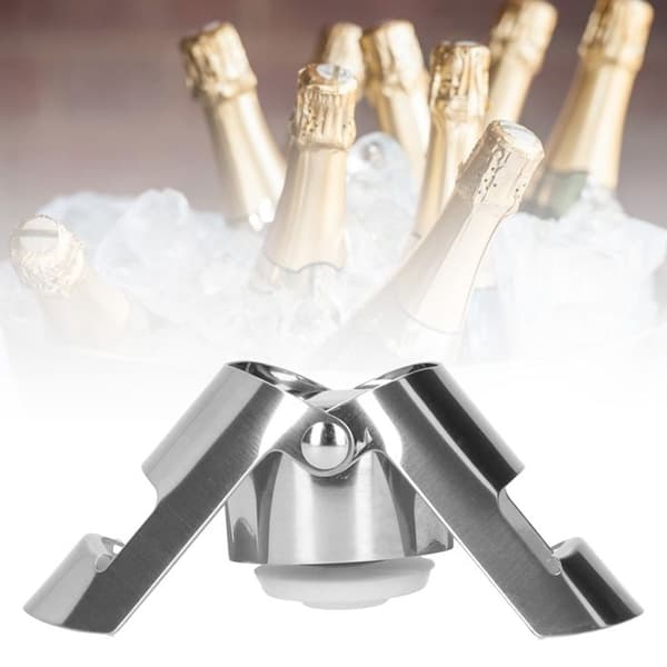 Champagneflaskestopper i rustfritt stål Forseglingsstopper Kjøkkenutstyr Bar
