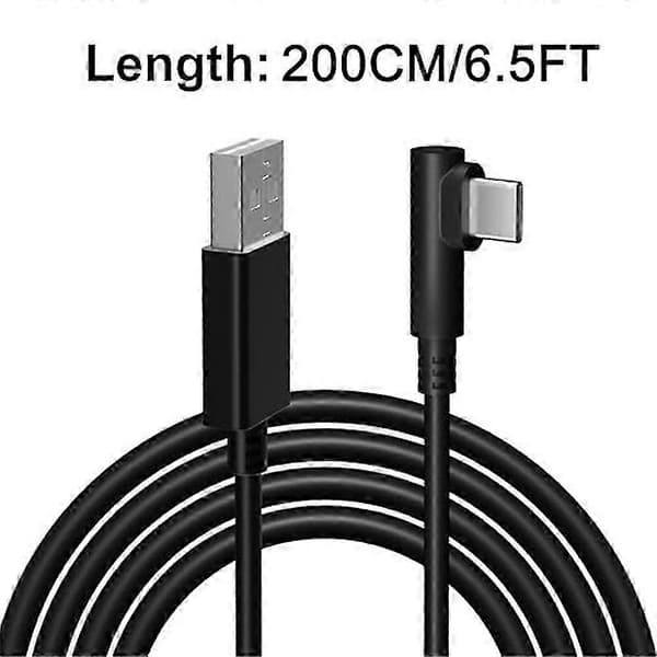 2m sort Wacom USB-kabel til Intuos Pro PTH460 PTH660 PTH860 tegnetablet