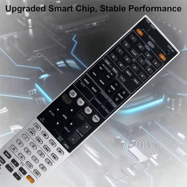 RAV336 WT92720US erstatningsfjernkontroll for AV-mottaker RX-A700 RX-V667 RX-A700BL -6063 underfjernkontroll RAV337 R BlackSilver