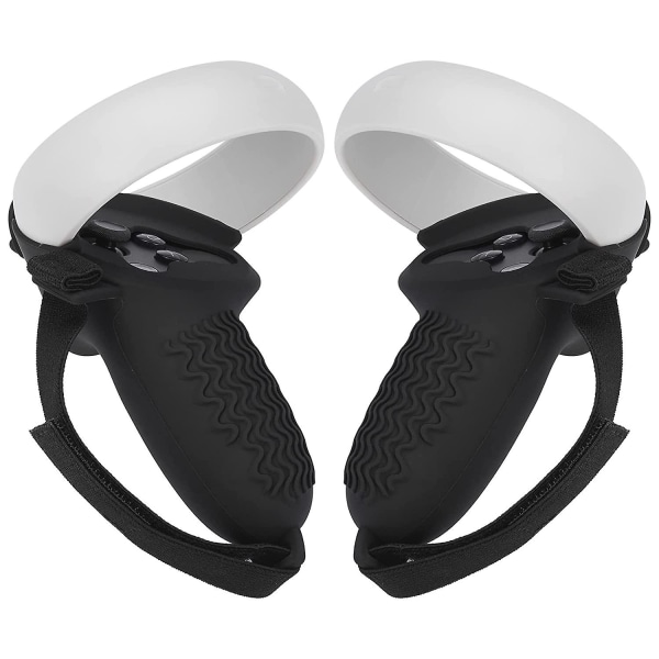 Silicone Cover Kompatibel Med Oculus Quest 2 Controller, Tilbehør Anti-slip, Med Justerbar Håndrem