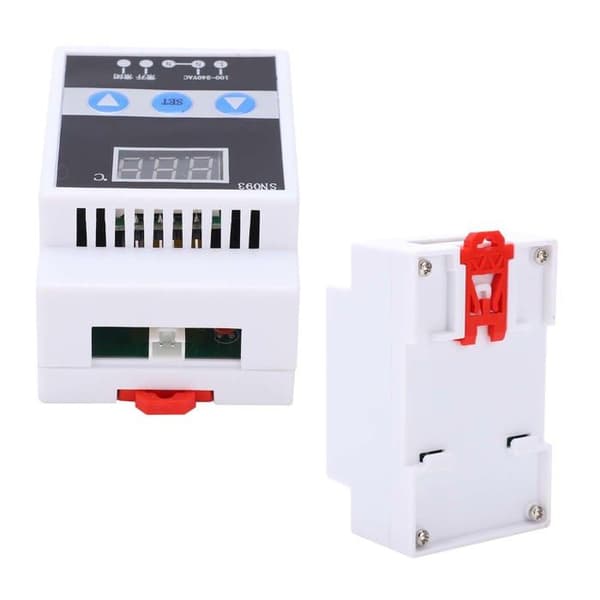 Digital Termostat Temperaturregulator DIN-skinne Montering TMC-6000 AC110-240V