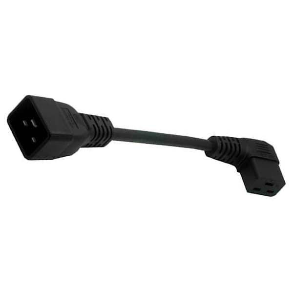 Kvalitets rettvinklet IEC320 C19 til C20 strømkabel for UPS-strømforsyninger