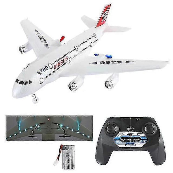 Airbus A380 Rc Flygplan Boeing 747 Rc Plan Fjärrkontroll Flygplan 2.4g Fast Vinge Plan Modell Rc Plan Leksaker För Barn Pojkar With 1 battery