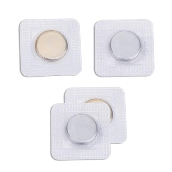 Dolda sydda magnetiska tryckknappar i PVC med starka magnetlås 15mm