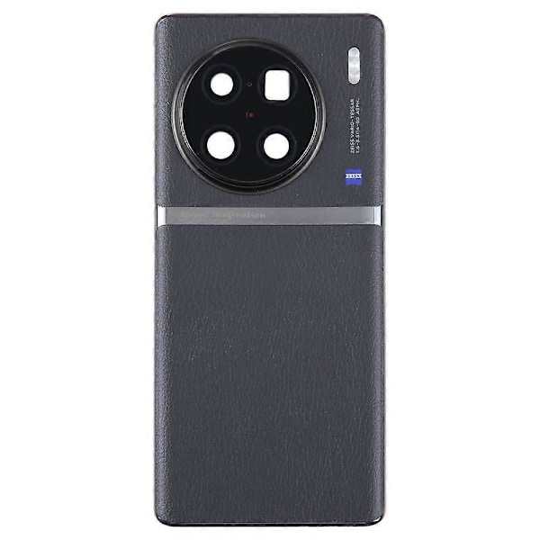 Original Batterideksel med Kameralinse For vivo X90 Pro+ Black