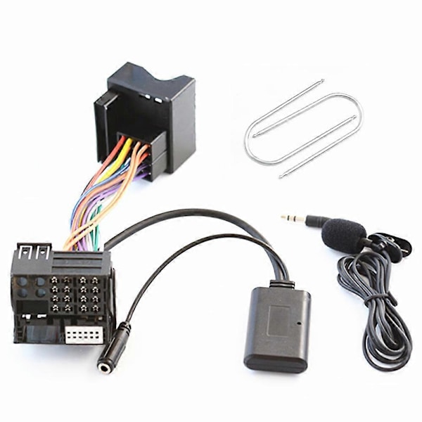 Peugeot 207 307 407 308 ja Citroen C2 C3 RD4 12Pin Bluetooth-moduuli Langaton Radio Stereo AUX-IN Audio Adapteri