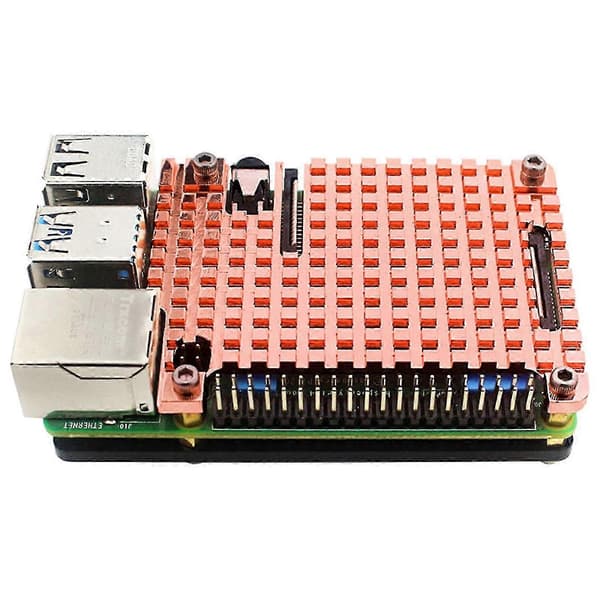 [KK] AURA køleplade varmeafledning termisk kølepude til Raspberry Pi 4b radiatorsæt