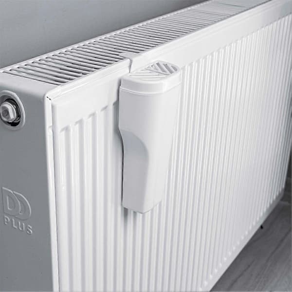 Luftfugter til Radiator - Mat Hvid Plast, Bekæmper Tør Luft