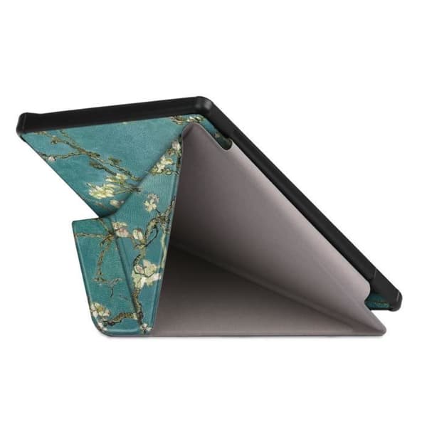 e-Readerfodral - HOOXSPEED - KOBO Libra H2O - 7.0\" fodral - PU-läder - Vikbart stativ