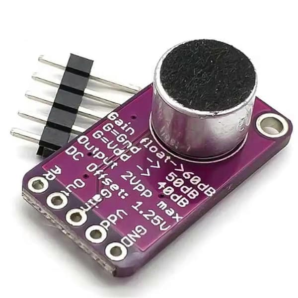 MAX9814 mikrofonivahvistinmoduuli