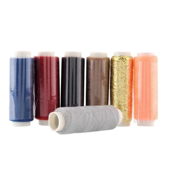 Sytråd - SG - Æske med 39 spoler - 250 meter - Polyester - 39 assorterede farver