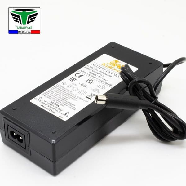 54.6V-2A oplader til KuKirin G2 Max / G2 Pro, ikke egnet til KuKirin G2