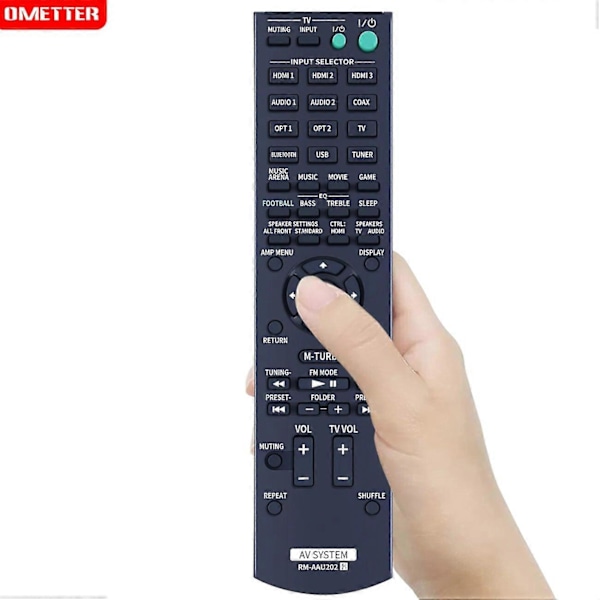 RM-AAU202 RM-AAU203 RM-AAU205 Fjärrkontroll för Sony Hemmabiosystem HT-M22 HT-M55 HT-M77 STRKM22 STRKM55 STRKM77 SS-MSP33M