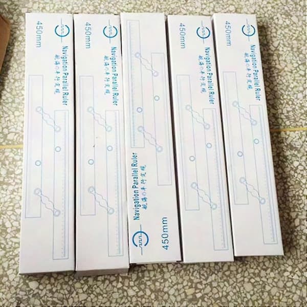 450 mm Marine Parallel Ruler for GPS-plotting og nautisk navigasjon - Måleverktøy for båtkart
