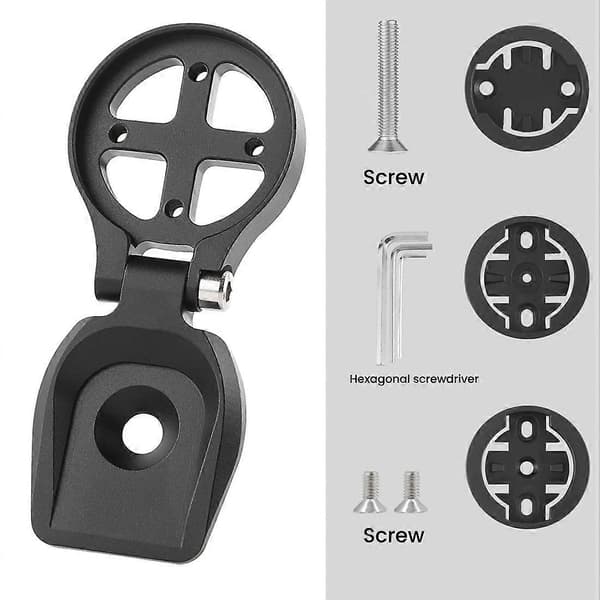 Cykelcomputerholder Justerbar Montering Stopur Speedometer Støtteholder Cykelcomputer Frempindsholder