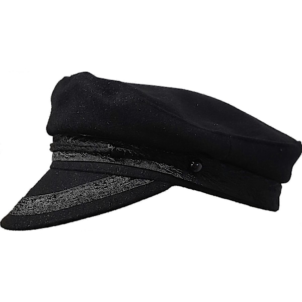Keps Grekisk Fiskare Yachtsman Jeremy Corbyn Hatt Black Small