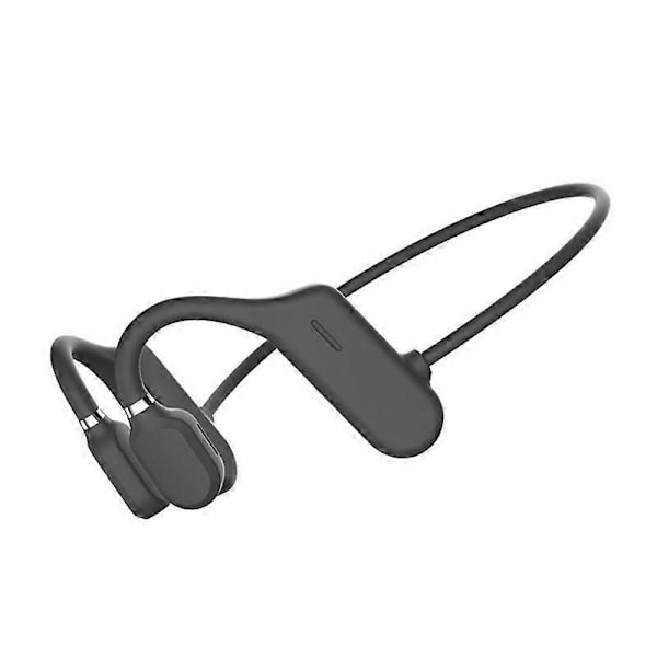 Luujohtokuulokkeet Bluetooth 5.0 Langattomat Kuulokkeet Vedenpitävä Urheilukuuloke Mikillä Treeneihin Juoksuun Ajoon black