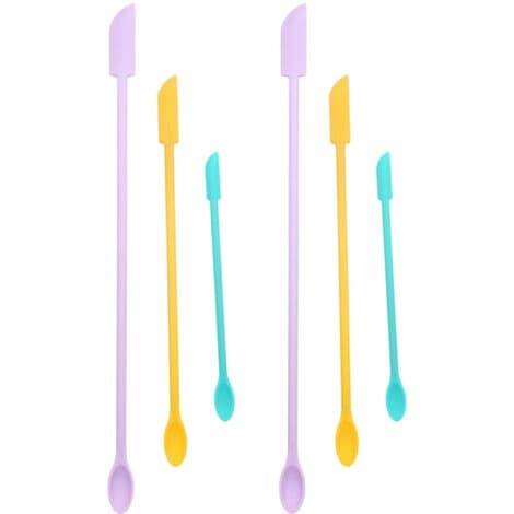[KK]Set of Silicone Cream Spatulas for Baking, Practical Scraper, Kitchen Utensils