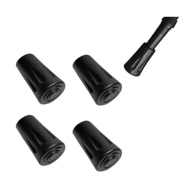 Tilbehør - Ikke specificeret - 12 gummispidser - 23 mm - 40 mm - Til stave til stavgang