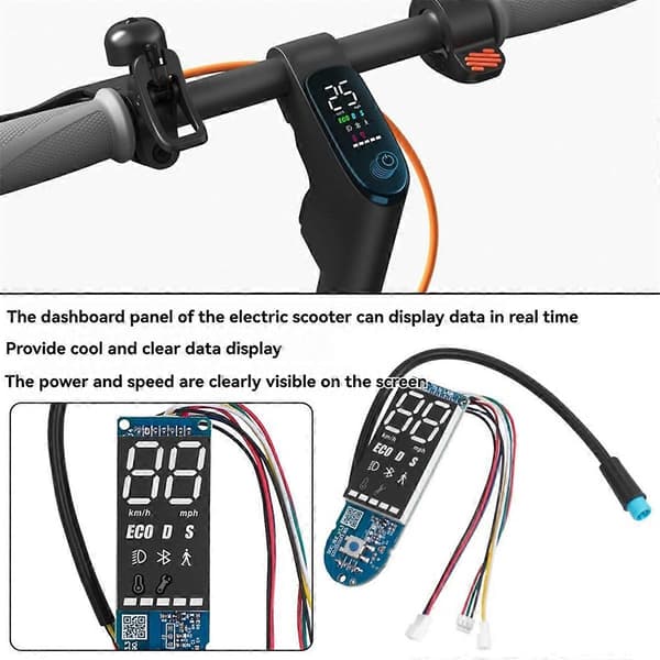 Elscooter Display Moderkort Instrumentkåpa Set