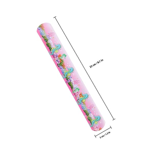 Håndleds-slap-armbånd til børn, 24 stk. med havdyrdesign
