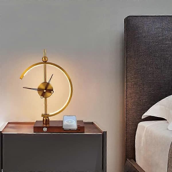 Moderne Art Deco Dæmpbar Bordlampe til Kontorbrug