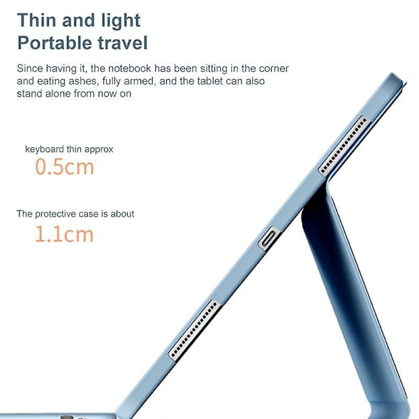 Tangentbordsfodral för Lenovo Tab M10 Plus 10.6 3:e generationen 2022 YM-LX106