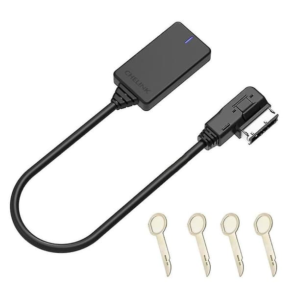Mmi trådløs Aux Bluetooth-adapterkabel lydmusikk Auto Bluetooth for A3 A4 B8 B6 Q5 A5 A7 R7 S5