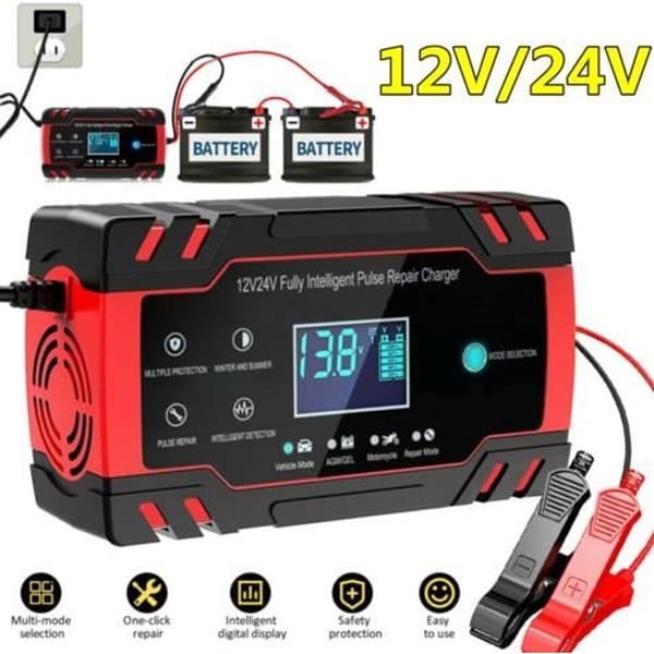 Bilbatterioplader, Batterivedligeholdelsesdesulfator