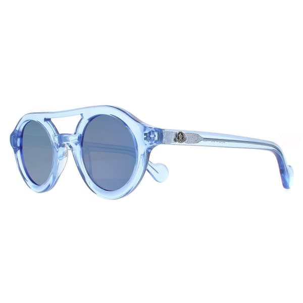 Solbriller ML0014 84L Shiny Light Blue 47 mm