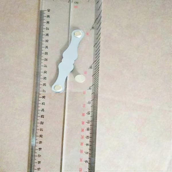 450 mm Marine Parallel Ruler for GPS-plotting og nautisk navigasjon - Måleverktøy for båtkart