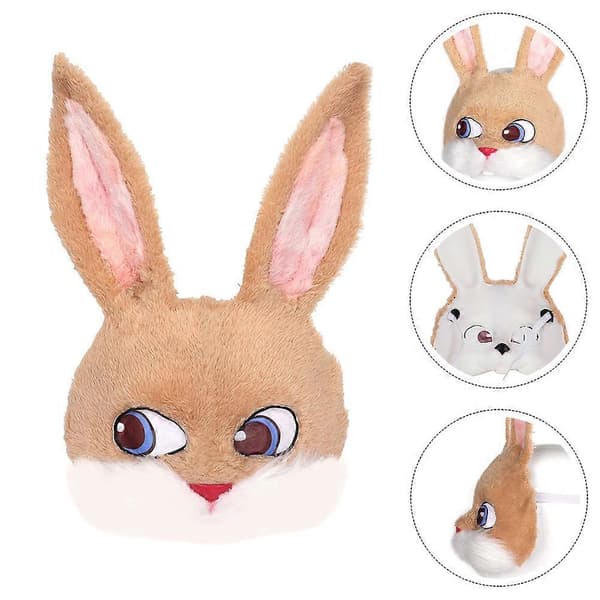 [KK] Easter Bunny Mask Compatible with Party Costumes 2 pcs. Easter Masquerade Use