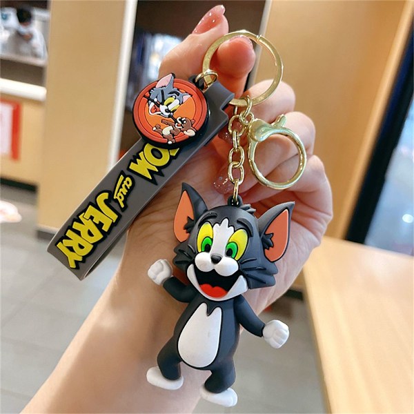 Tom og Jerry Taskevedhæng Nøglering D