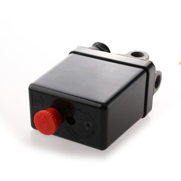 AC 240V 20A 175PSI 12 Bar 4-ports tryckströmbrytare för luftkompressor