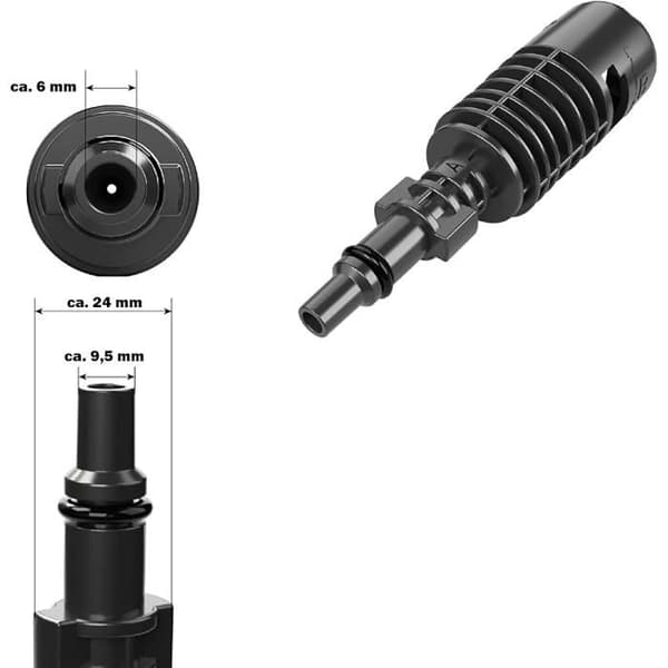 Adapter til PHD 150 A1 og LIDL IAN 55991 højtryksrensere - Til Kärcher