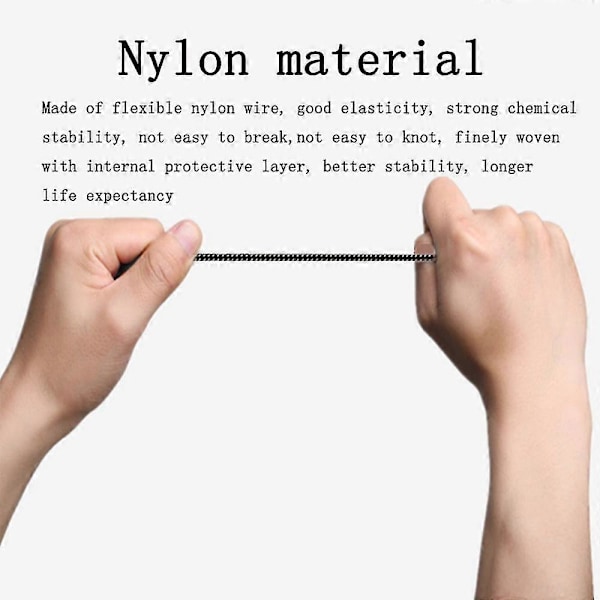 80cm DJI Mavic Mini/Air/2/Pro/Spark -malleille Nylonlinjainen USB-latauskaapeli kauko-ohjaimelle