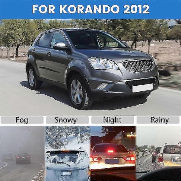 LED-skiltlysmontering for 2012 Ssangyong Korando - Direkte erstatning
