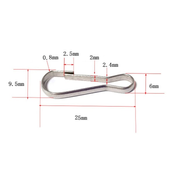 10 kpl Metalliset Soljet Nuken Laukku Ketju 50MM 50mm