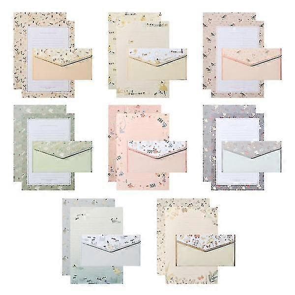 [KK] Stationery 48 pcs with envelopes 24 pcs