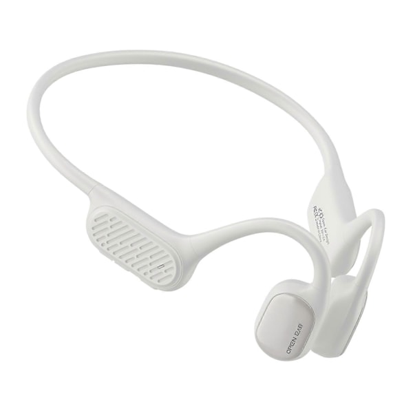 Openear Bone F1 Til Svømning IP68 Vandtætte Bone Conduction Bluetooth Hovedtelefoner med 32G Hukommelse - Multicolor White
