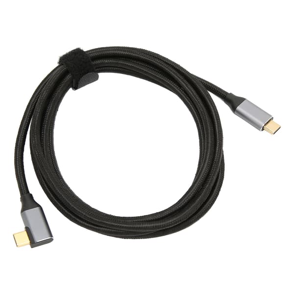 [KK]USB C–USB C 3.1 Gen 2 -kaapeli 100W 5A 20V 4K 60Hz Video 10Gbps Data E Marker -siru 2m 6.6ft
