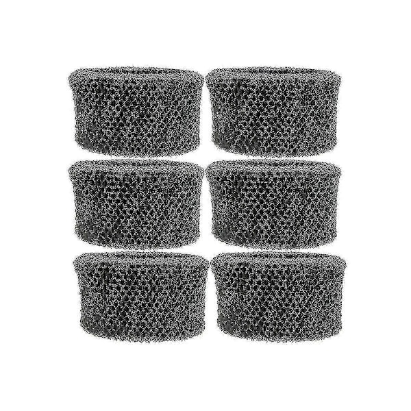 6 stk. Luftfukterfiltre Adsorberer og Skalerer For Hu4803 Hu4811 Hu4813 Hu4801 Hu4802 Luftfukter