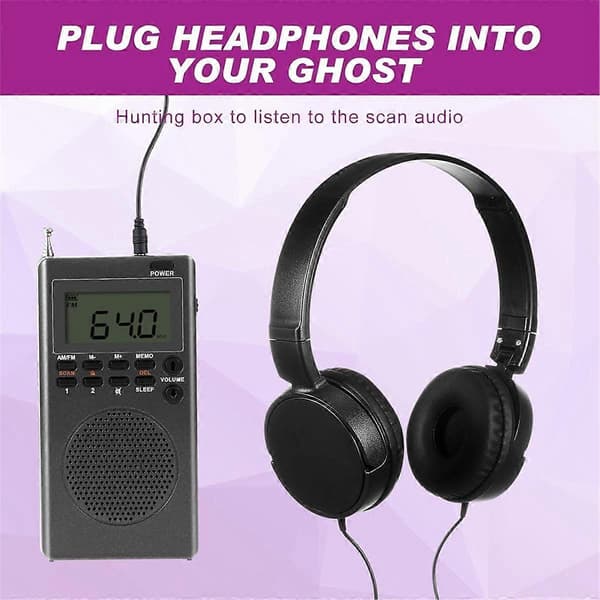 [KK] Ghost Hunting Equipment Kit with EMF Meter and Ghost Box, Paranormal Tool Set, Home Use Edition