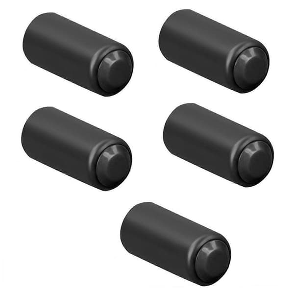 5 stk. mikrofonhætte, skruelåg, erstatning til SHURE trådløs mikrofon PGX2/SLX2/PG Black