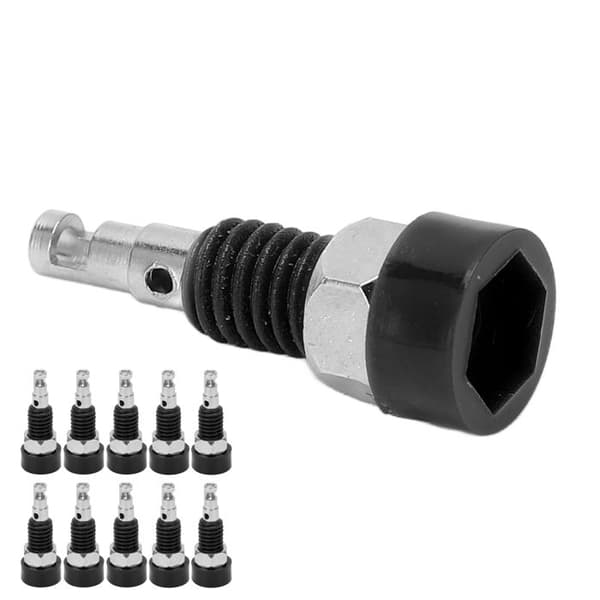 10 stk. 2 mm bananstik hunstik adapterpanel mini binding post til elektroniske instrumenter