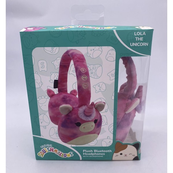 Squishmallows langattomat on-ear -kuulokkeet Lola 340