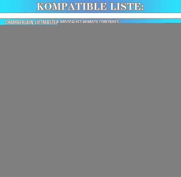 [KK]2-pack Replacement Handheld Chamberlain Liftmaster Motorlift Garage Door Transmitter 94335e | 84335e