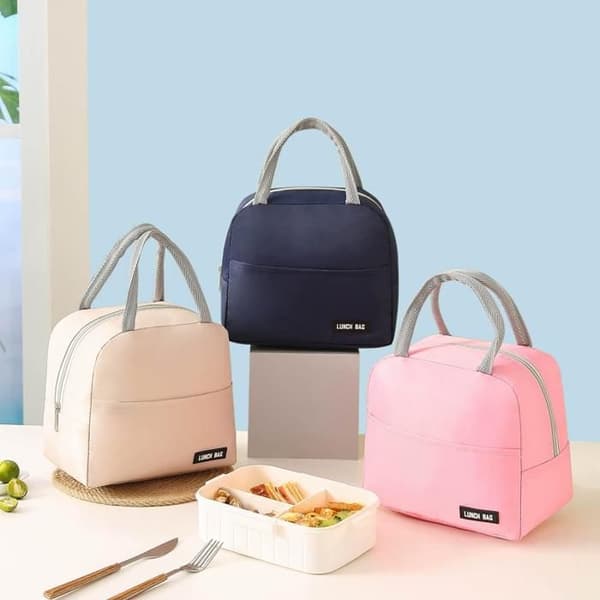 Isolerad lunchväska - XJYDNCG - Oxford - elegant - Grå