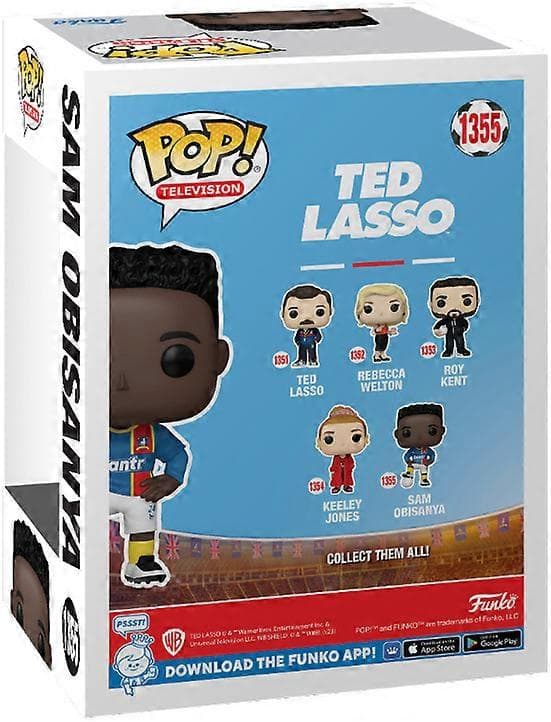 FUNKO POP! TELEVISION: Ted Lasso - Sam Obisanya [SAMLEOBJEKTER] Vinylfigur USA-import