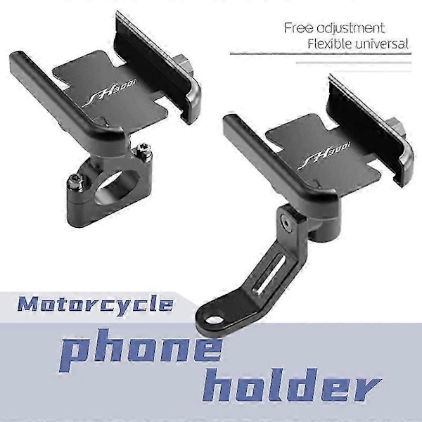 For Honda SH 300i 350i SH350i SH300i 20082021 2015 2016 Motorsykkel Styrefeste Mobiltelefonholder GPS Handlebar Silver